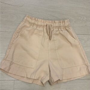 Zara kids Beige Cargo Shorts